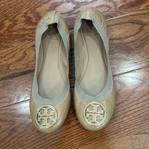 Tory Burch Travel Ballet Flats Womens Size 8.5